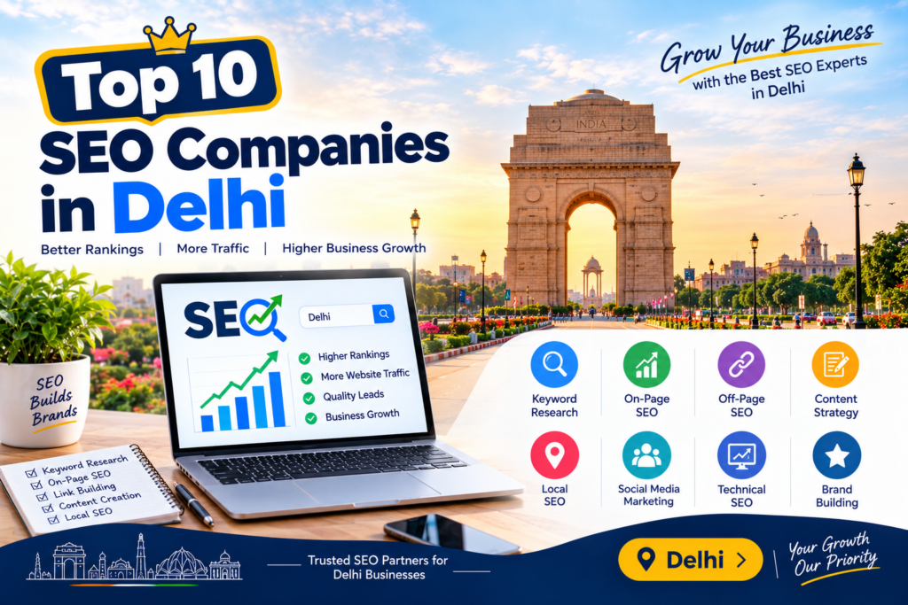 Top 10 SEO Agencies in Delhi, India