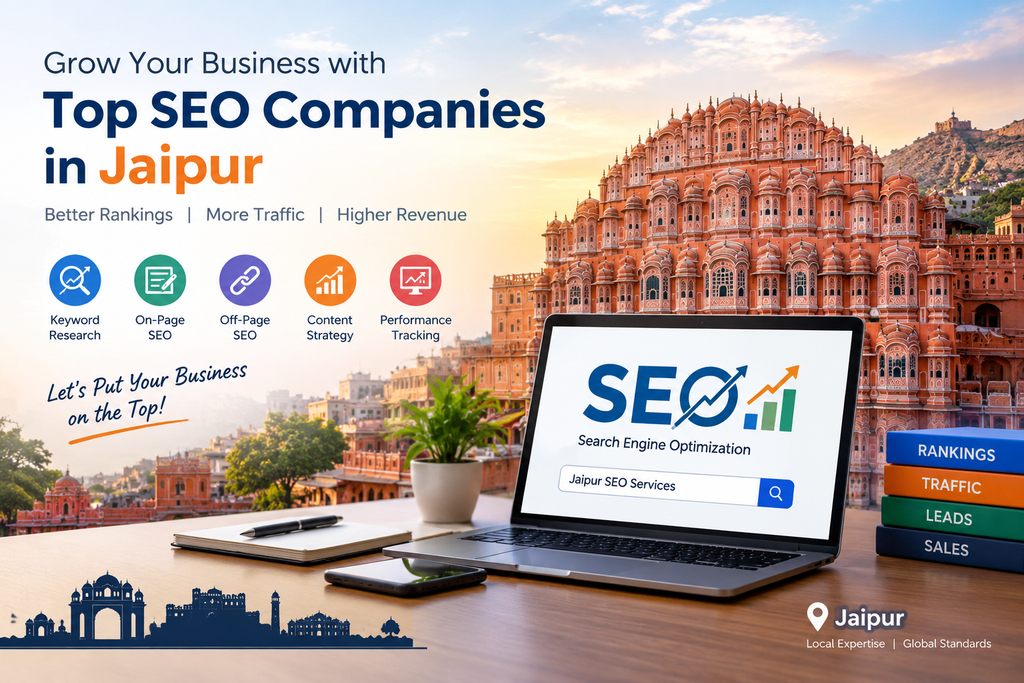 Top 10 SEO companies in Jaipur